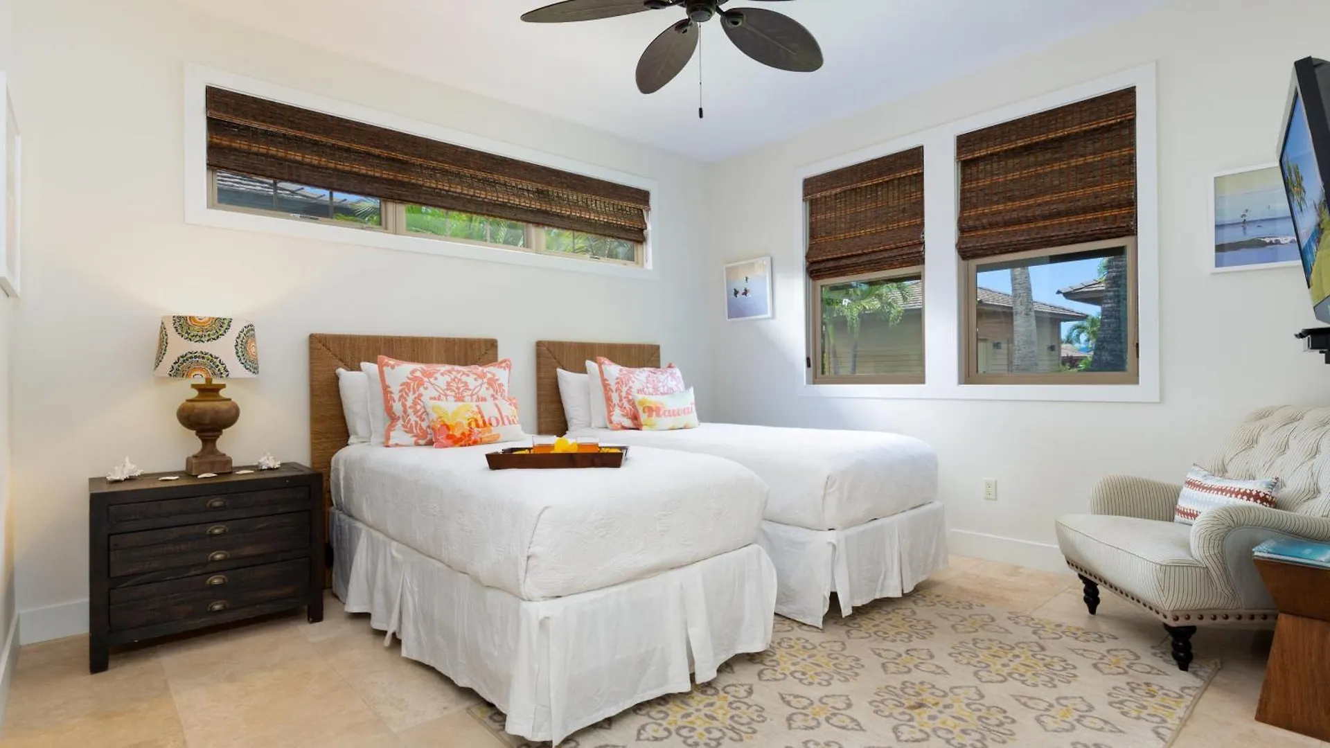 Semesterbostad Hale Ohonu Stylish 3Br Detached Home Close To Kamilo Pools Waikoloa